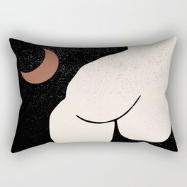 Abstract Female Nude Body Rectangular Pillow