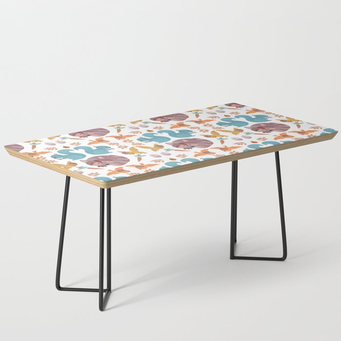 Forest animals. Child pattern. Coffee Table