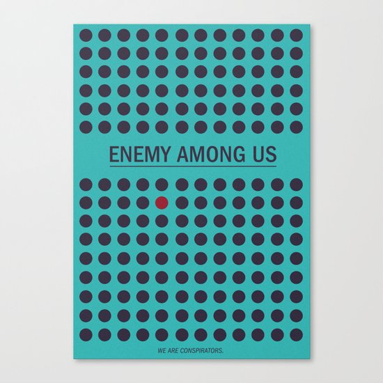 Enemy Among Us II Canvas Print