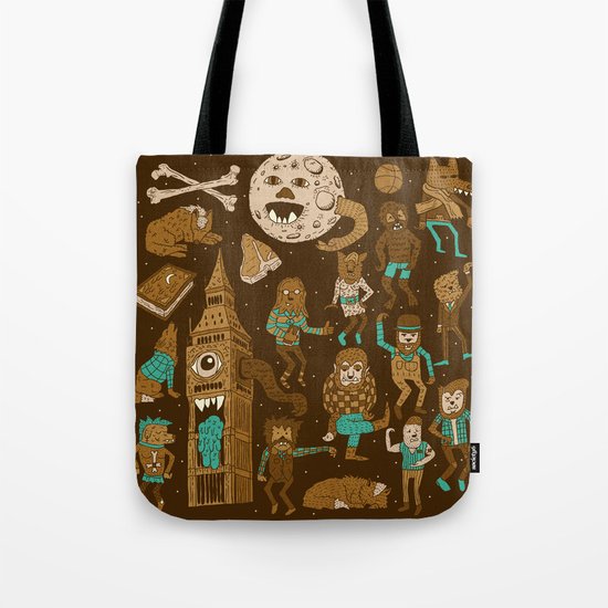 Wow! Werewolves! Tote Bag