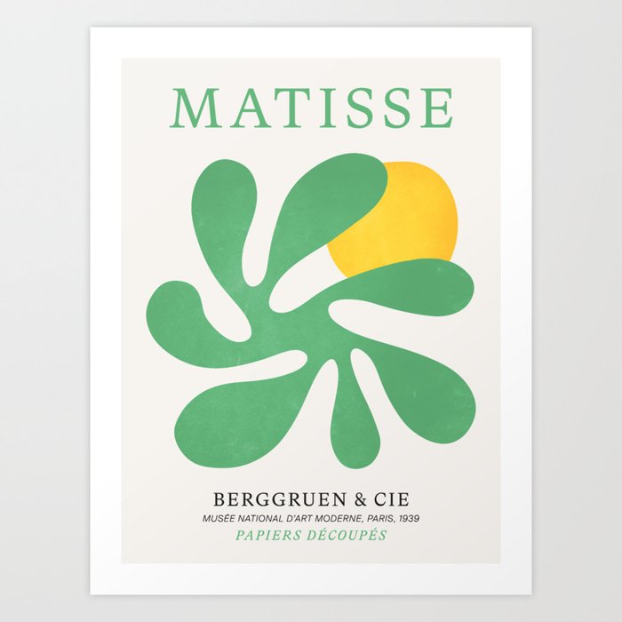 Star Leaf: Matisse Paper Cutouts VI Art Print