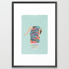 Laundry Day Framed Art Print