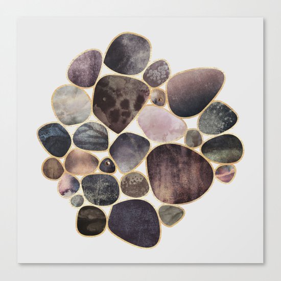 Rock Collection 1 Canvas Print