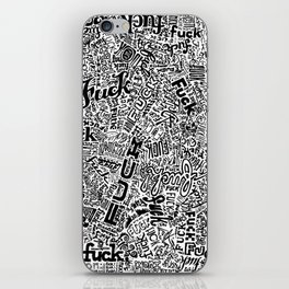 LOOK AT ALL THE FUCKS YOU DO NOT GIVE iPhone Skin