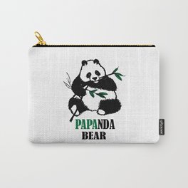 Panda Dad Gift Fathers Panda Bear Father Carry-All Pouch