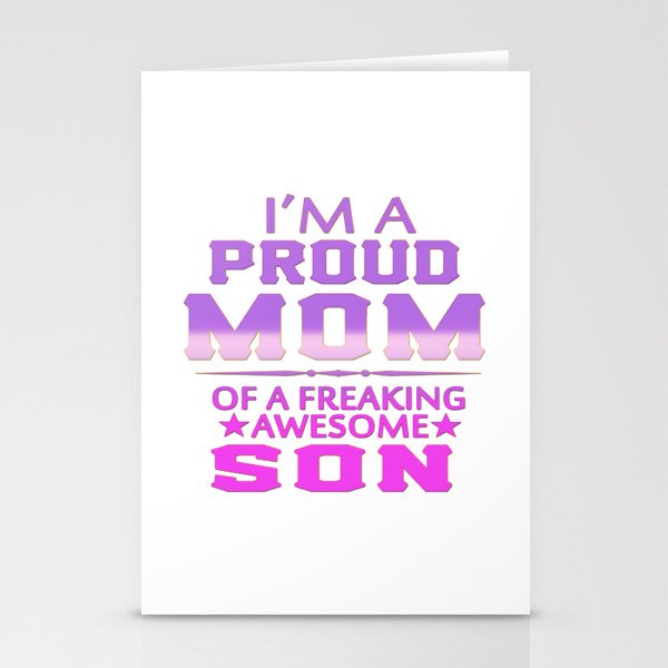 Proud Mom Stationery Cards