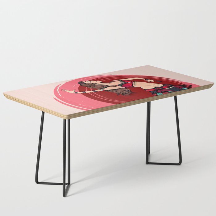 Red Salsa Women Coffee Table