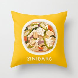 Sinigang Throw Pillow