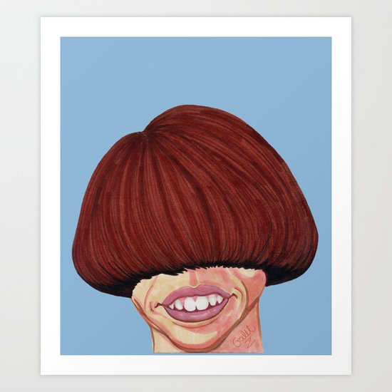 Hair Art Print