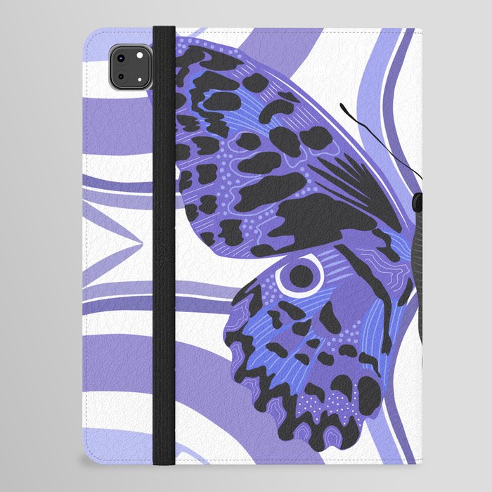 Butterfly - purple iPad Folio Case