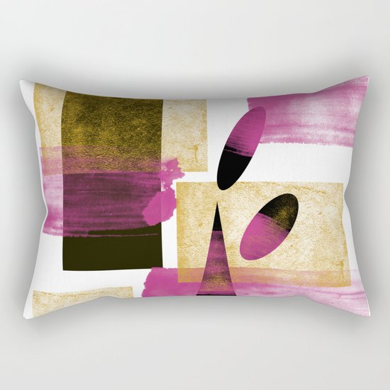 Abstract Mother Art Rectangular Pillow