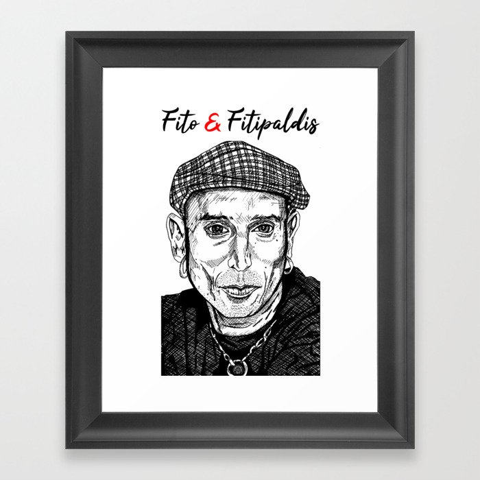 Fito y Fitipaldis Framed Art Print