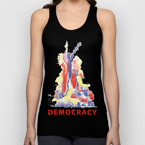 democracy Unisex Tank Top