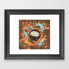 Luv Song (Hedgehog) Framed Art Print
