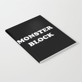 Volleyball Monster Blocker Notebook
