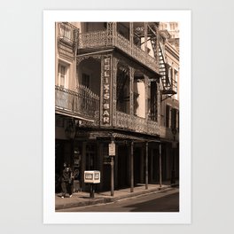 New Orleans - Bourbon Street 2004 Art Print