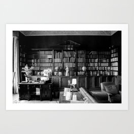 A Novel's Dream Home Art Print