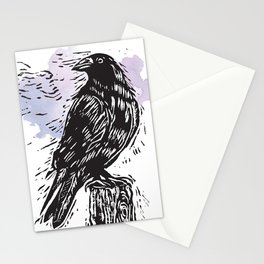The Raven Stationery Card