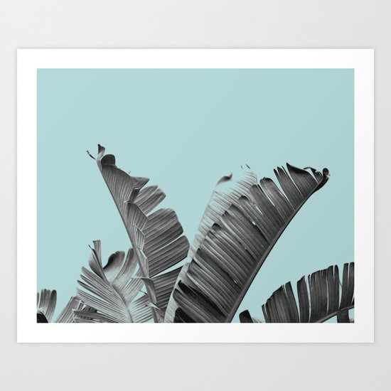 Cool palm spring break Art Print