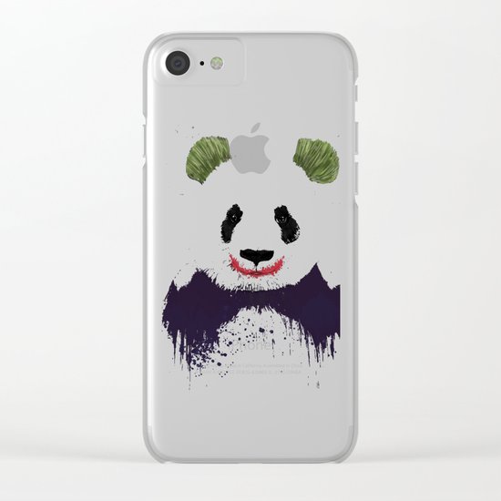 Jokerface Clear iPhone Case