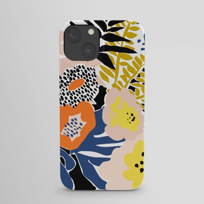 More design for a happy life - with black iPhone Case