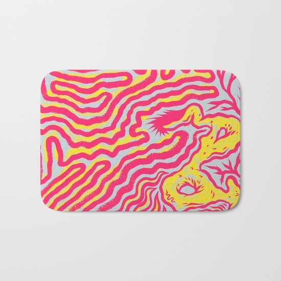 Coral Dud Bath Mat