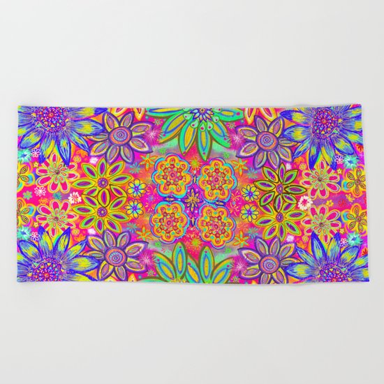 Child of the 60's Beach Towel