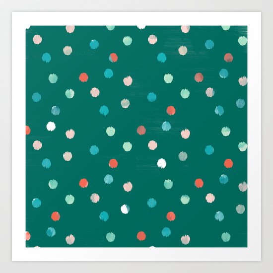 dots Art Print