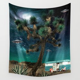 Awaiting Abduction Wall Tapestry