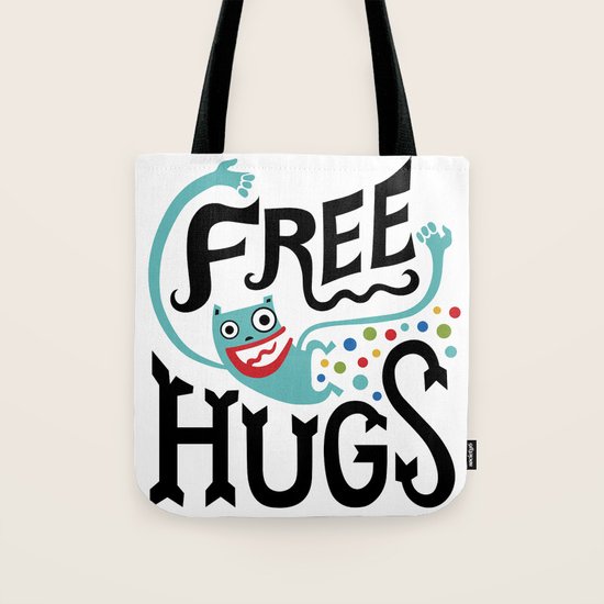 Free Hugs Tote Bag