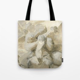 The Virgin With the Child Tote Bag