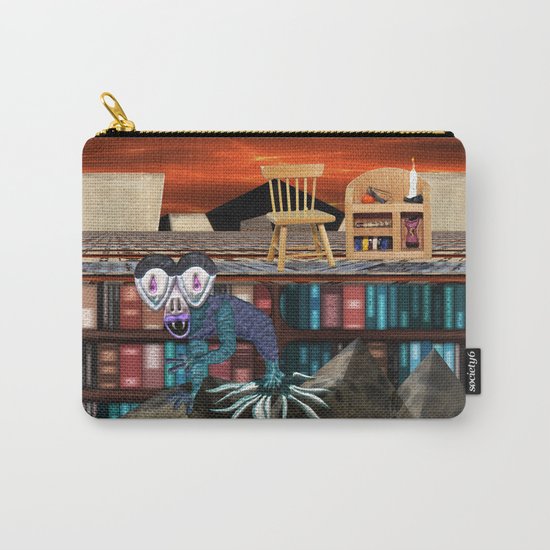 Books are just words on paper until your imagination gives them wings Carry-All Pouch