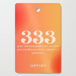 Gradient Angel Numbers: 333 Support Cutting Board