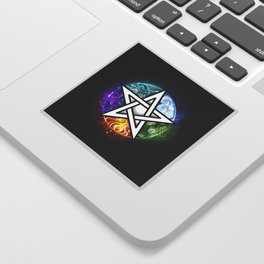 Glowing pentagram Sticker