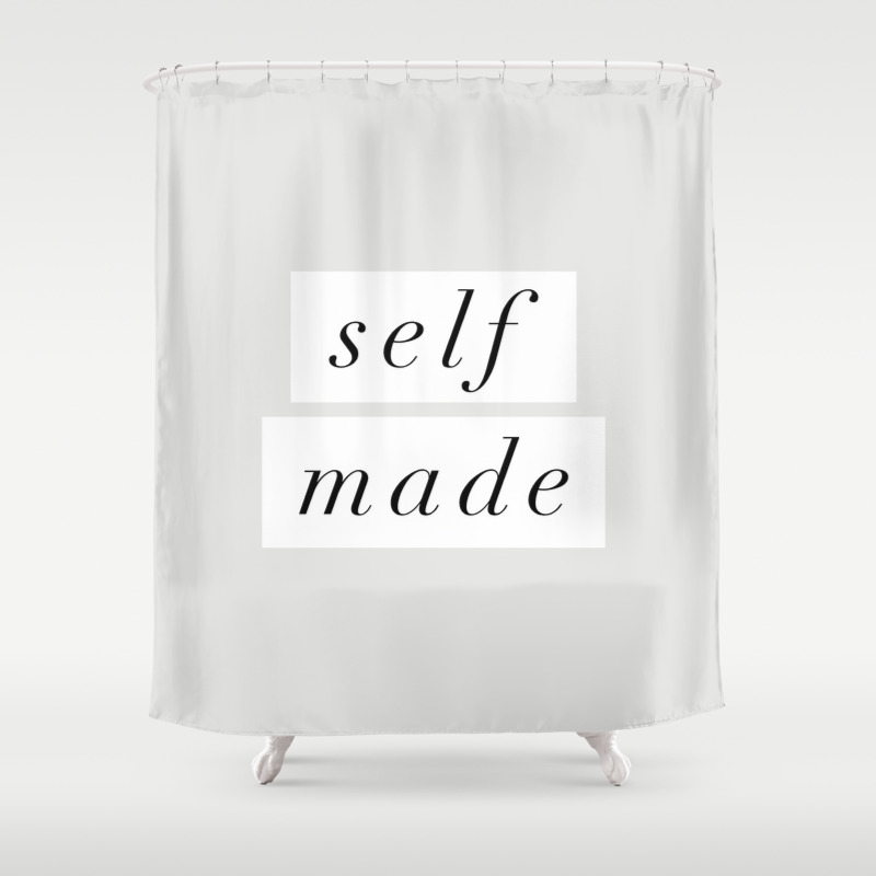 Self Made Modern Black And White Minimalist Typography Home Room