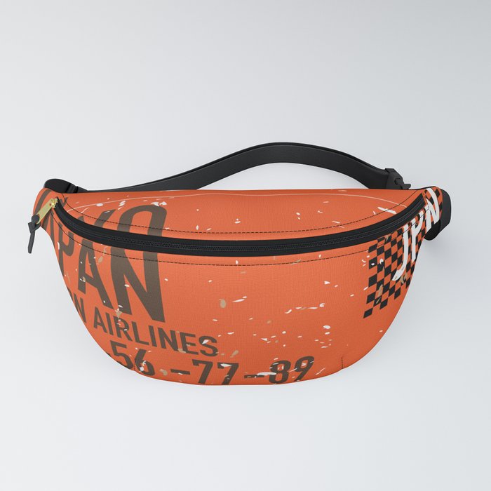 Tokyo Japan vintage travel ticket Fanny Pack