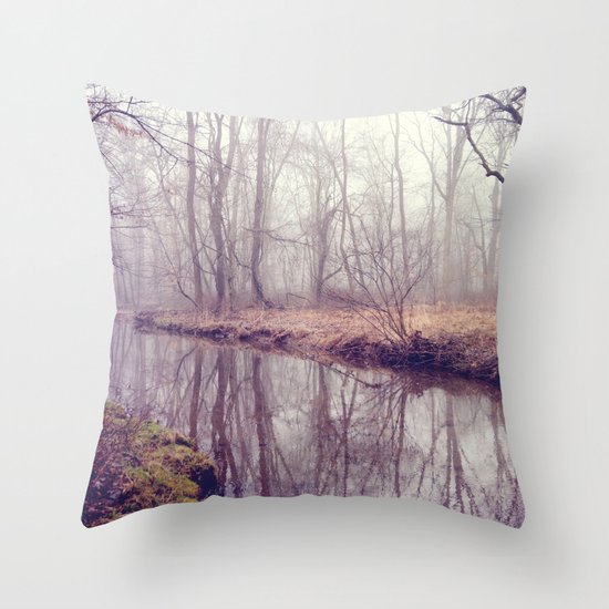 when time stood still Throw Pillow