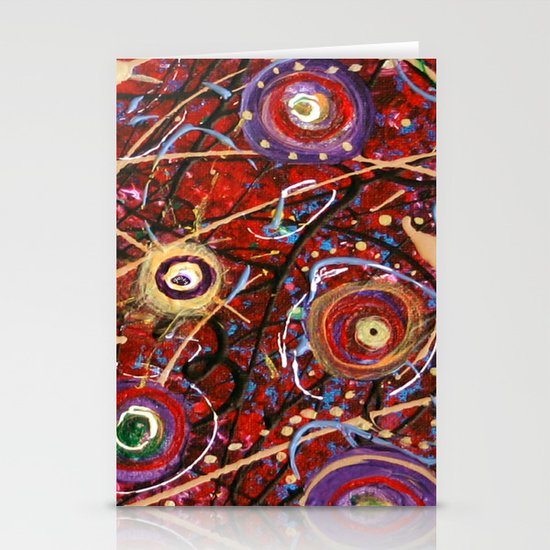 Crazy Universe Two Stationery Cards