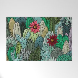 Cactus Collection Welcome Mat