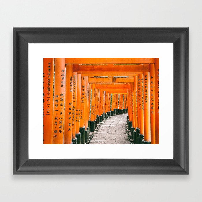 Fushimi Inari Shrine Fine Art Print  • Travel Photography • Wall Art Framed Art Print