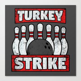 Turkey Strike Canvas Print