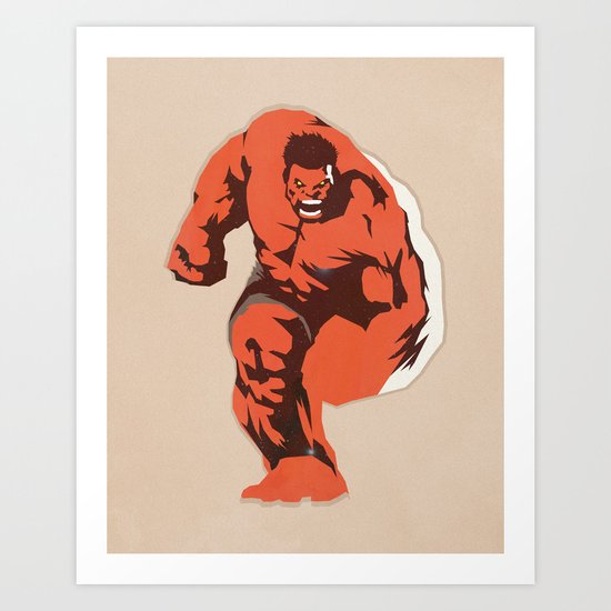 Thunderbolt Ross Art Print