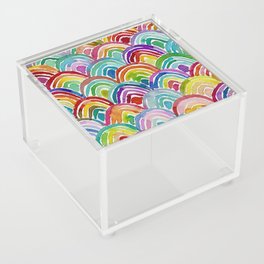 Infinite Rainbows Acrylic Box