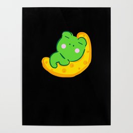 Sleeping Frog Poster