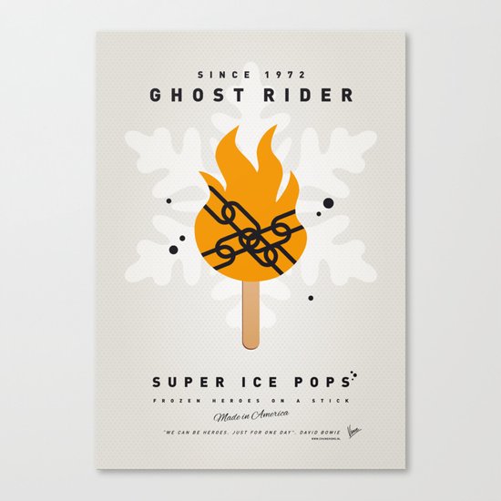 My SUPER ICE POP- No07 Canvas Print