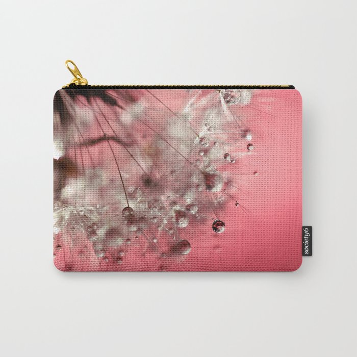 New Year's Pink Champagne Carry-All Pouch