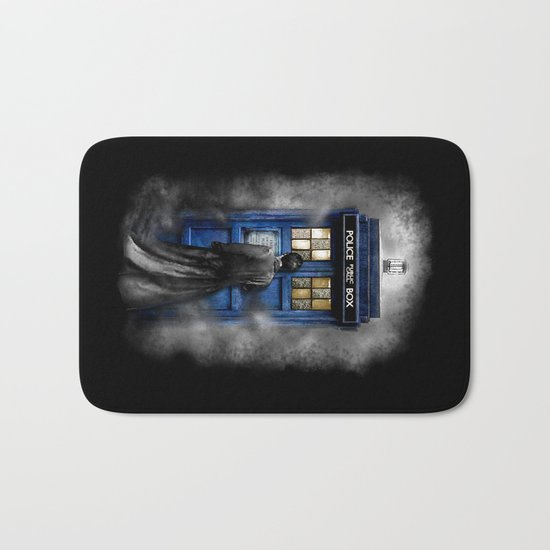 Tardis doctor who lost in the Mist apple iPhone 4 4s 5 5s 5c, ipod, ipad, pillow case and tshirt Bath Mat