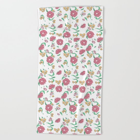 Spring Blossom Beach Towel