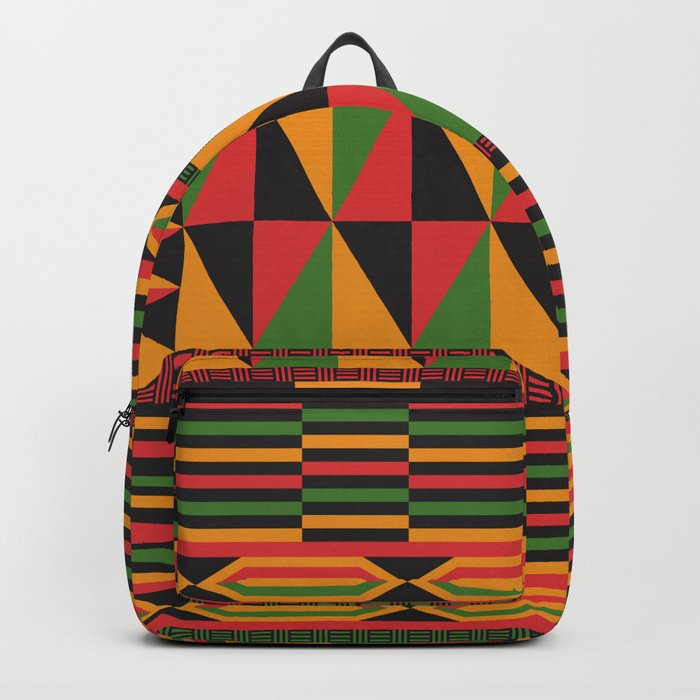 Kwanzaa holiday pattern Backpack