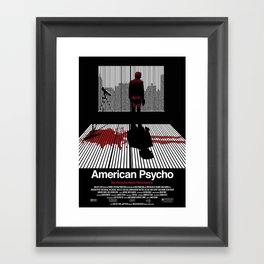 American Psycho - Poster Framed Art Print